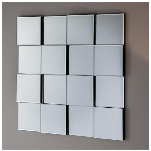 Allenby Square Bevelled Wall Mirror 5055299462195