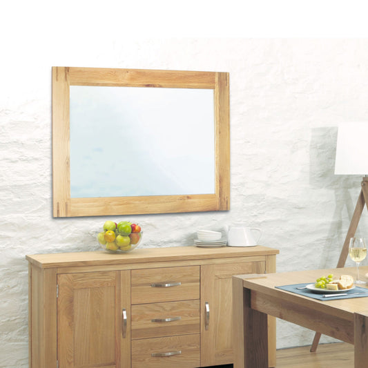 Aston Oak Wall Mirror CVR16A