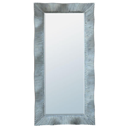 Antique Silver Frame Floor Standing Mirror MIF-023-SL