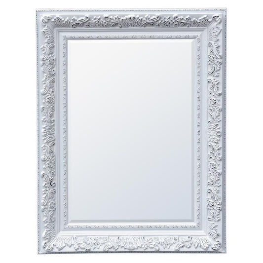 Classical Antique White Tilly Mirror MIW-008-AW