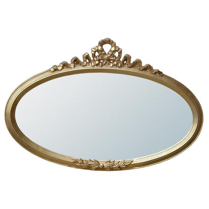 Landscape Overmantle Oval Gold Ribbon Mirror MIW-046-GO