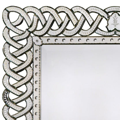 Venetian Twist Rectangular Mirror Close Up PVM101-100-200