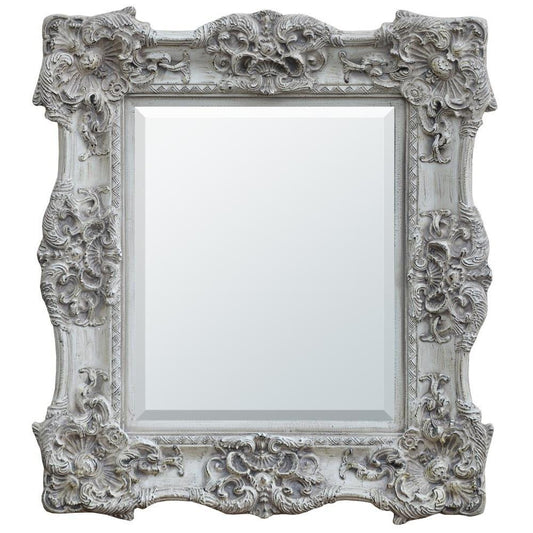 Boudoir Provence Antique Grey Mirror TFM009-AW