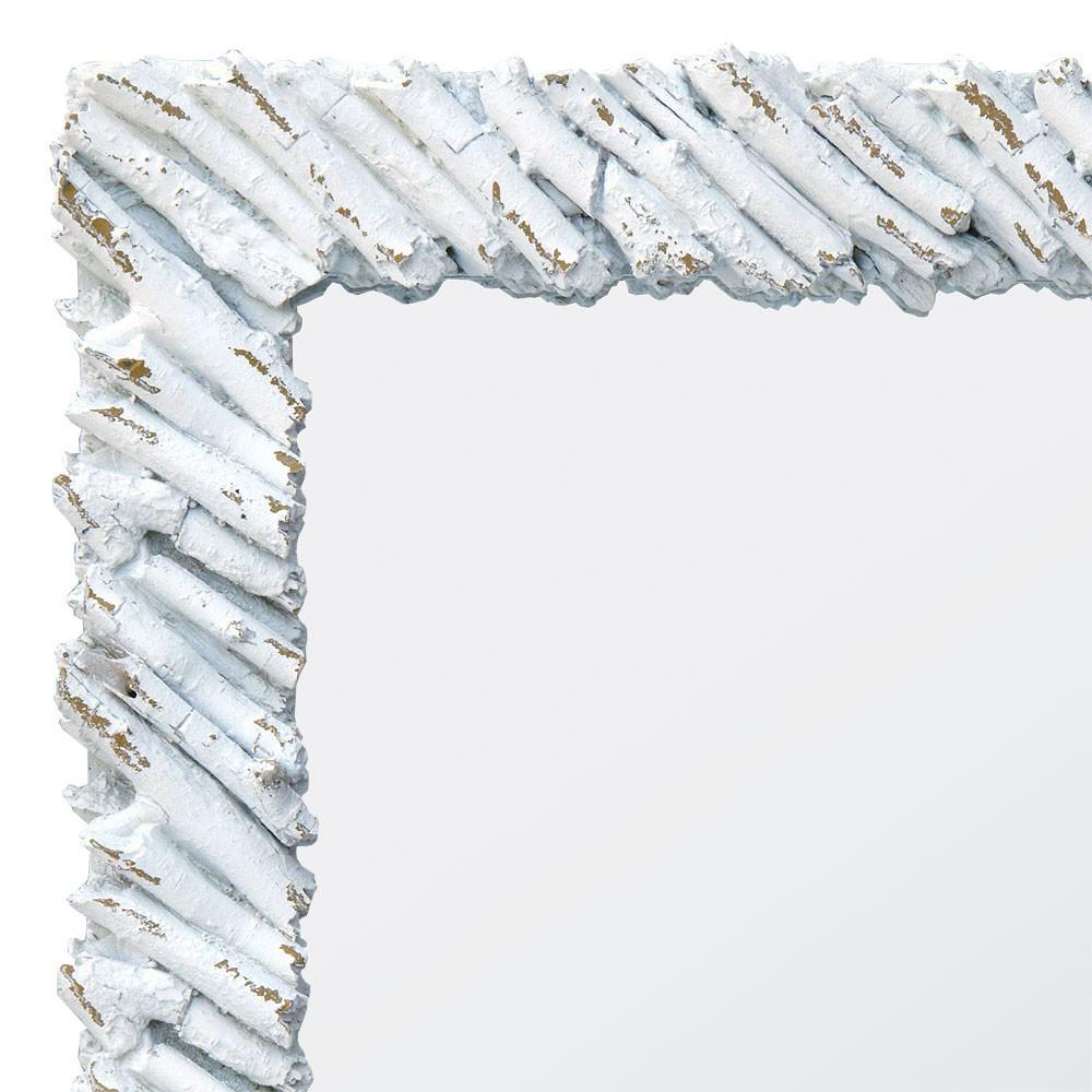 White Nature Mirror Close Up TFM217-WH