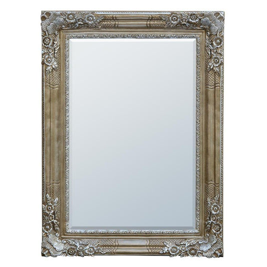 Silver Bevelled Landscape or Portrait Wall Mirror TS1413S-SL